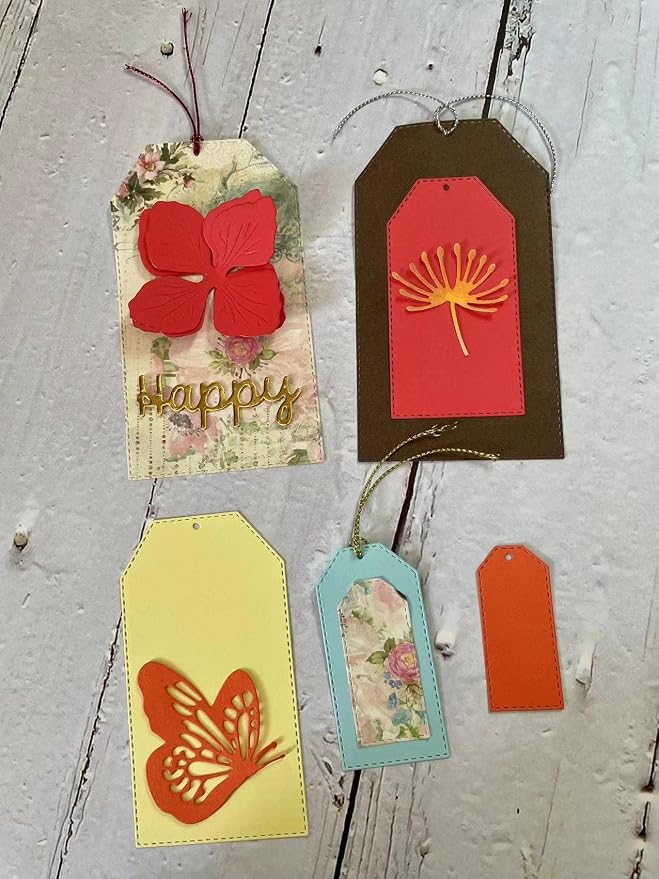 Mvchifay Cutting Dies Happy Birthday Holiday Thanks Greetings Metal Stencils - Image 6