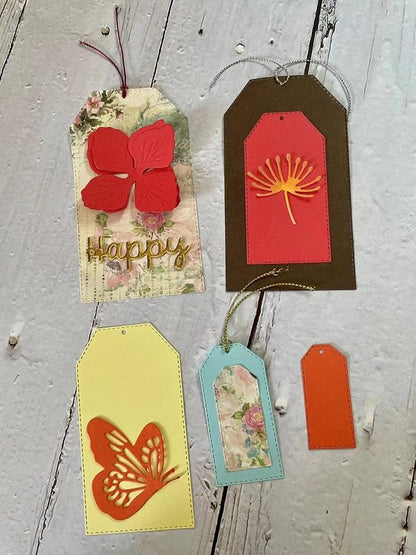 Mvchifay Cutting Dies Happy Birthday Holiday Thanks Greetings Metal Stencils - Image 6