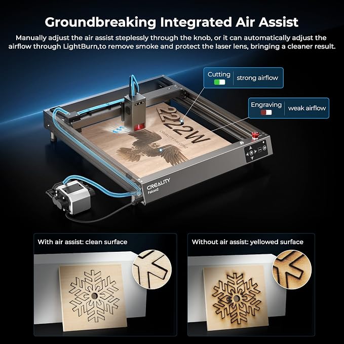 Creality Laser Engraver 22W Output, 120W High Power Laser Engraving Machine - Image 5
