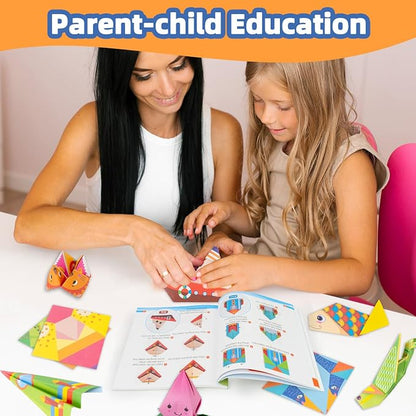 Origami Paper Kit for Kids Ages 5-8 8-12, 152 Sheets Origami Paper - Image 6