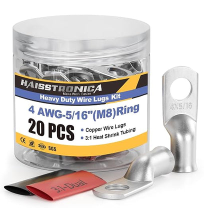 haisstronica 10pcs 4 AWG by HAISSTRONICA