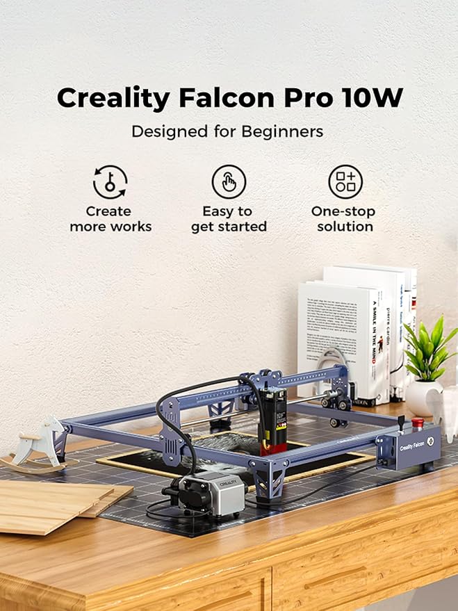 Creality 72W Output Power Laser Engraver, Falcon Pro 10W - Image 2