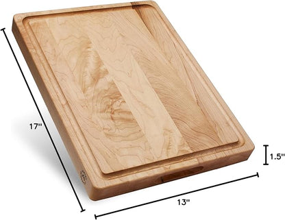 Sonder Los Angeles, Made in USA, Large Thick Maple Wood Cutting Board - Image 10
