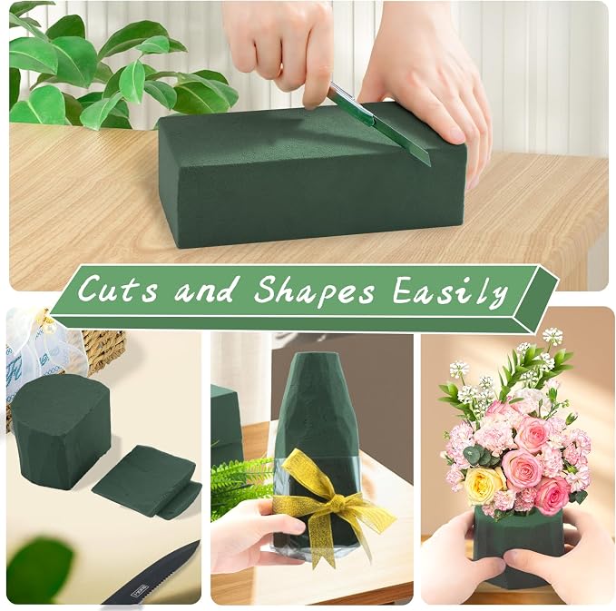 Tunnkit 12 Pcs Wet & Dry Floral Foam Blocks - Image 3