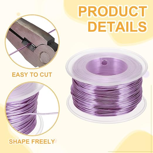 uxcell 18 Gauge / 1mm Anodized Aluminum Wire - Image 3