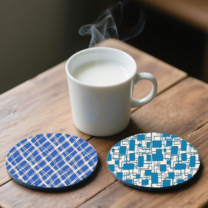CHGCRAFT 4 Pcs Graffiti Grid Polymer Clay Texture Sheets Abstract Squares - Image 6