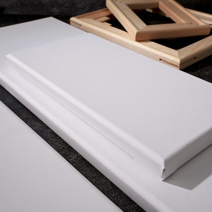 PHOENIX 12x36 Inch 3 Pack Artist Canvas - Image 5