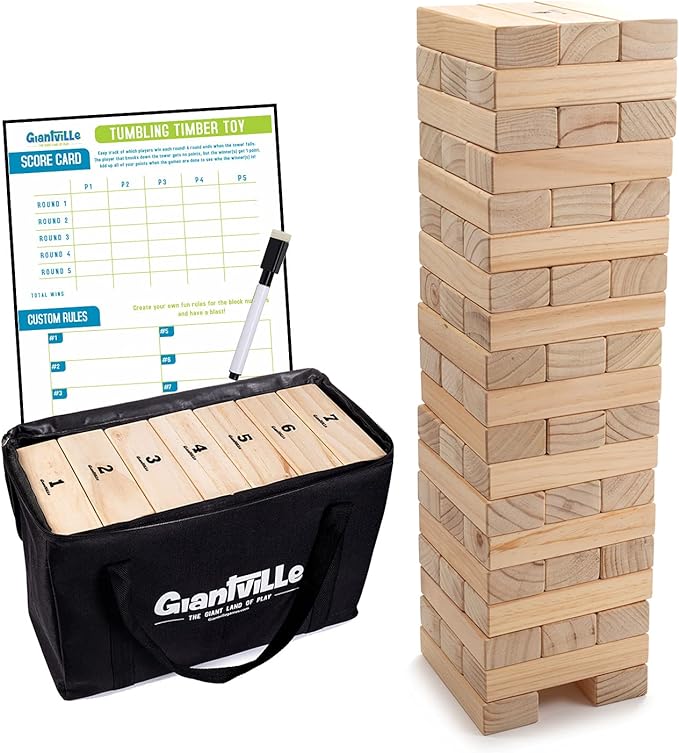 Giantville Giant Tumbling Timber Toy by Giantville