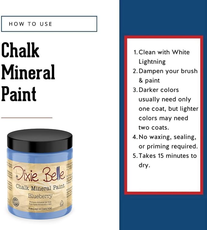 Dixie Belle Paint Company Chalk Finish Furniture Paint - Image 3