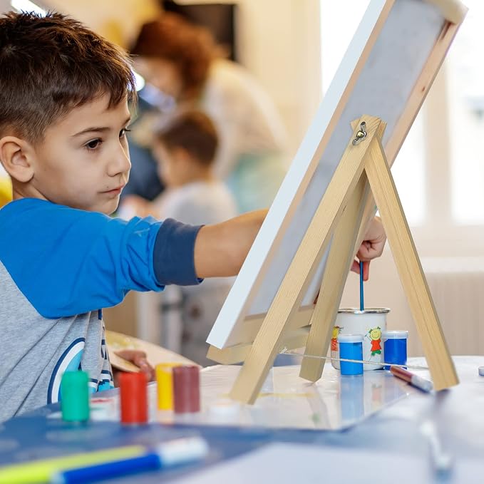 Kinlink 9 Inch Tall Wood Easels - Image 5