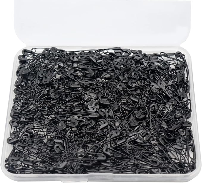 500PCS Safety Pins, 0.75Inch/19mm Small Safety pins, Rust Resistant Nickel - Image 4