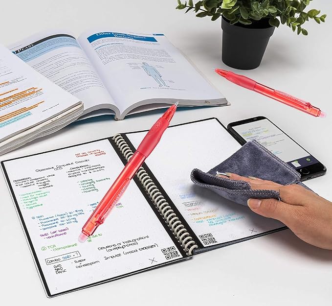 Aozora Erasable Pens Click Fine Point 0.7 mm Retractable Erasable Gel Pens - Image 6