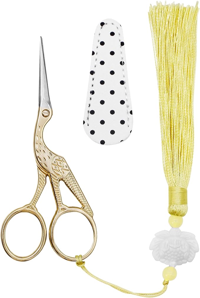 BIHRTC 4.5Inch Bird Sewing Scissors Craft Threading Scissors by HOME