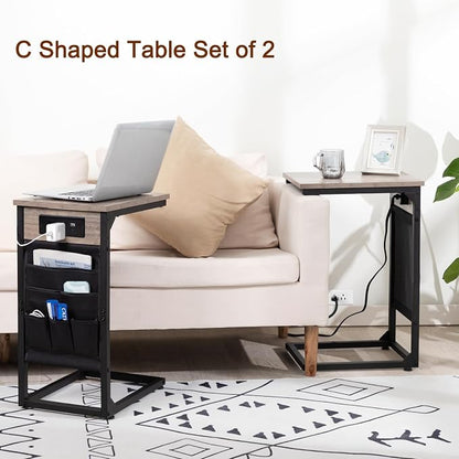AMHANCIBLE C Shaped End Table - Image 7