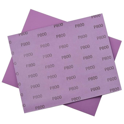 Sandpaper 15Pcs, 800 Grit Sandpaper, Wet Dry Sandpaper Sheets 9 X 11 Inch - Image 2
