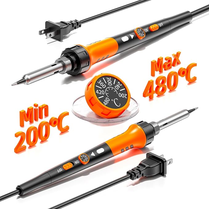 Soldering Iron Premium Kit, 60W Soldering Gun - Image 3