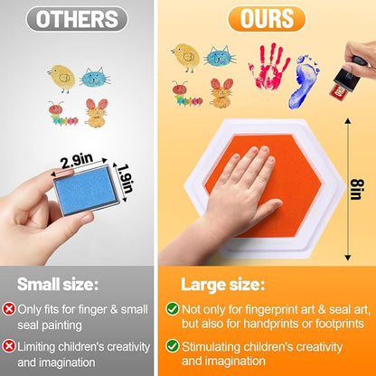 7"x8" Large Ink Pads for Kids - Image 2