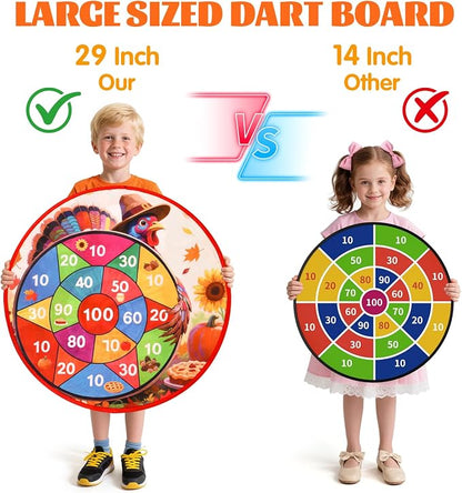 Thanksgiving Games: 29" Turkey Dart Board - Image 2