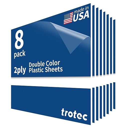 Trotec TroLase | 12"x12"x1/8", Guillotine | Made in USA by TrotecEngravingSupplies