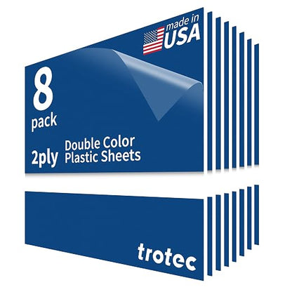 Trotec TroLase | 12"x12"x1/8", Guillotine | Made in USA by TrotecEngravingSupplies