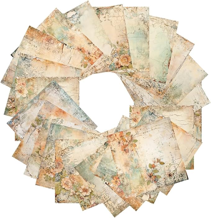 24 Sheets Decorative Scrapbooking Paper Pad 6x6 Craft Paper Single-Side Card - Image 6