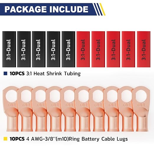 haisstronica 10pcs 4 AWG - Image 4