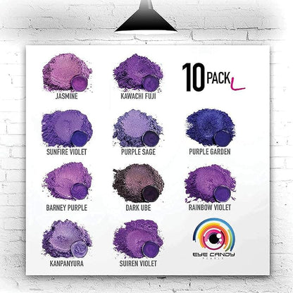 Eye Candy Pigments Premium Purple Mica Powder - Image 8