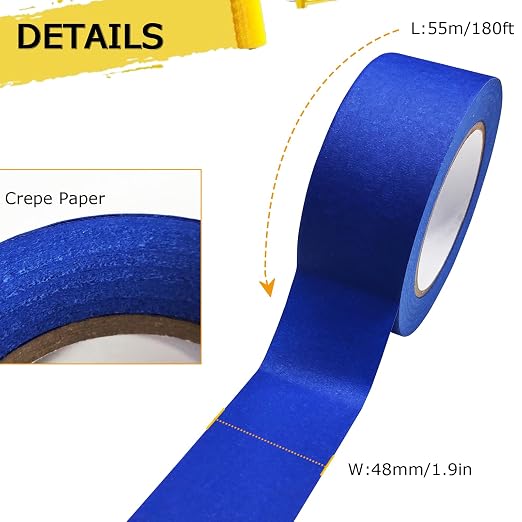 Premium Blue Painters Tape, Masking Master Tape, Paint Tape - Image 2