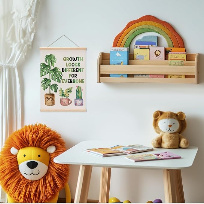 Inspirational Poster Hanger, Therapy Office Decor Growth Mindset Wall Decor - Image 2