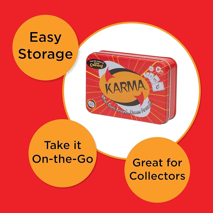 Karma Card Games for Kids – Card Games for Adults, Family Games Night, Card - Image 3