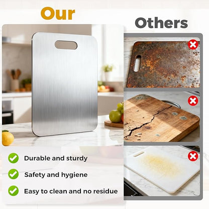 Tavano Titanium Cutting Board, Titanium Cutting Boards - Image 6