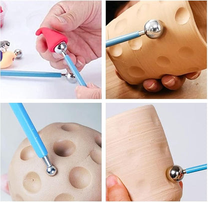 Yayatty Polymer Clay Tools, Acrylic Clay Roller, Acrylic Sheet, Rotary Cutting - Image 3
