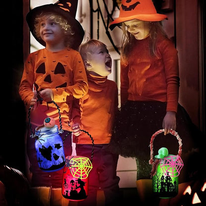 Halloween Crafts Activities for Kids Ages 4-12, 6 Pack Glass Mason Jar for - Image 3