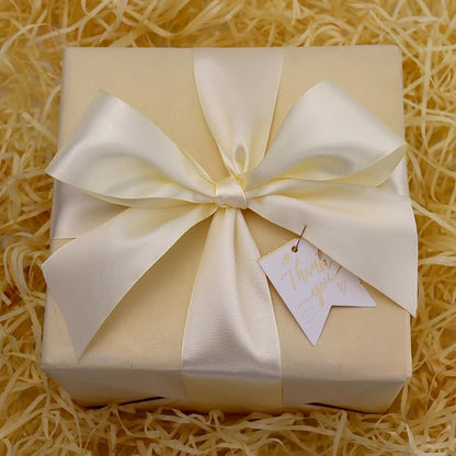 Rice White Solid Satin Ribbon 2 Inch 25 Yards Solid Polyester Fabric Ribbon - Image 2