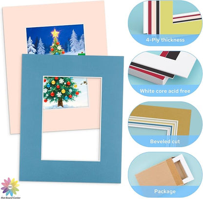 Mat Board Center, 8X10 Mix Color Mats - Image 3