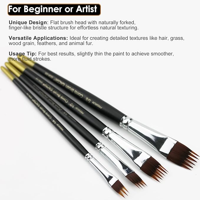 Paint Brush Comb Set - Image 4