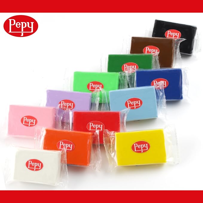 Pepy Plastilina Reusable and Non-Drying Modeling Clay Gift Set; Set of 24 Bars - Image 2