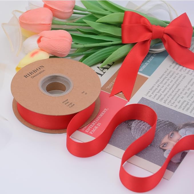 Double Side Satin Ribbon, Continuous 20 Yards, Use - Image 5
