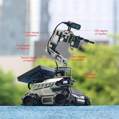 Yahboom ROS2 Robot Kit with Jetson Orin NX 16GB Super Large AI Model with 6DOF - Image 9