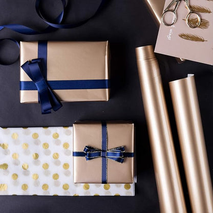 WRAPAHOLIC Navy Wrapping Paper Set - Image 2