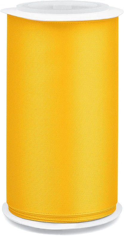 Humphrey's Craft 4 Inch Gold Double Faced Satin Ribbon - Image 3