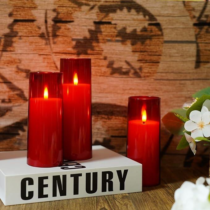 Flickering Flameless Candles Battery Operated - Image 6