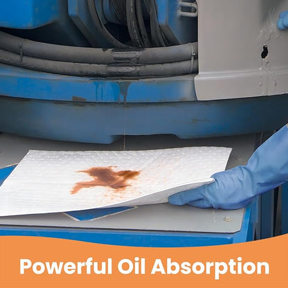 Smaafit 15"x18" Oil Absorbent Pads 200 Pack - Image 4