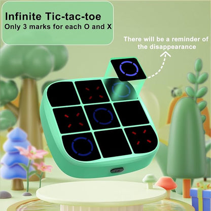 Tic-Tac-Toe Bolt Game, 4-in-1 Handheld Puzzle Games Console, Electronic - Image 5
