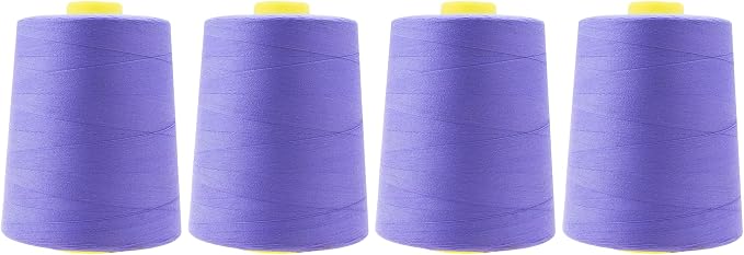 Mandala Crafts 4 Pack of Serger Threads Cones Spools by MandalaCrafts