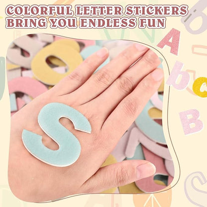Breling 310 Pieces Felt Bulletin Board Letters Sticker - Image 4