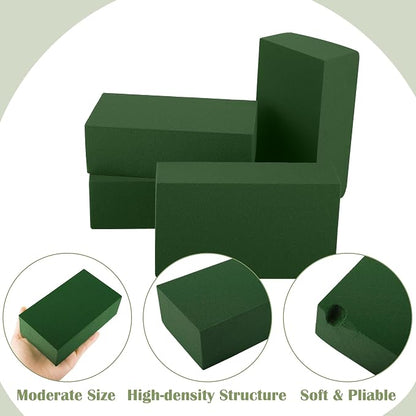 36 Packs Floral Foam Blocks Wet & Dry Floral Foam Bricks 5.5x3.1x1.8 Inch - Image 4