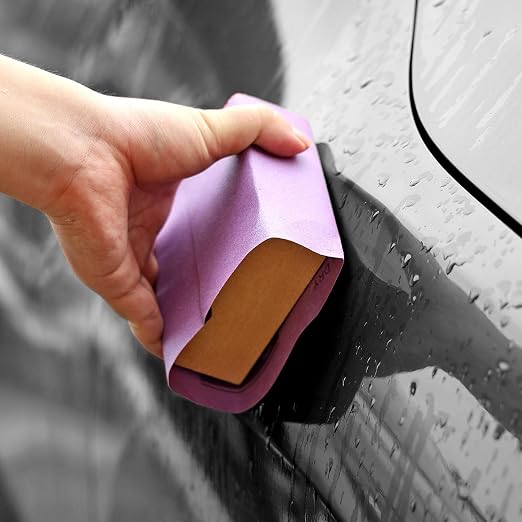 Sandpaper 80 Grit 20 PCS, Wet Dry Sanding Sheets 9 x 11 Inch, Automotive Sanding - Image 5