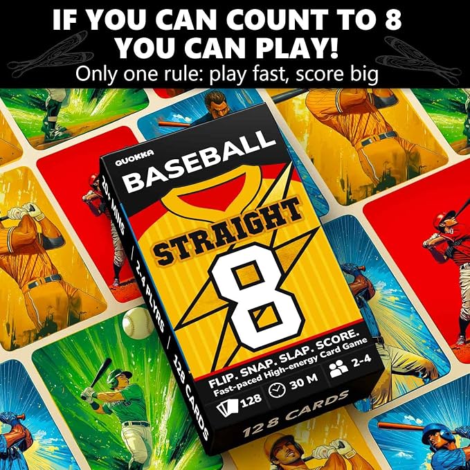 QUOKKA Baseball Fast-Paced Card Game - Image 2