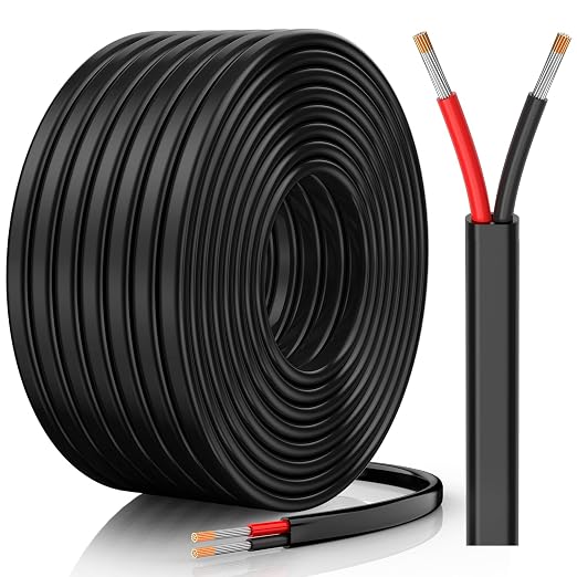 14 Gauge Wire, 14 AWG 2 Conductor Electrical Wire, Flexible/Oxygen-Free Tinned by Unknown
